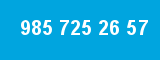 985 725 26 57 985 725 26 57